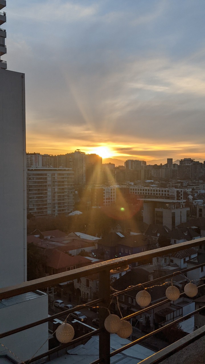 sunset en Chile
