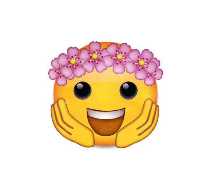 emojie flower