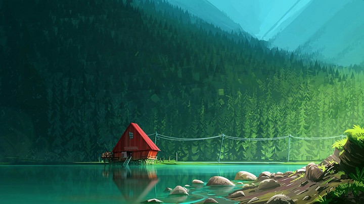 Red house
