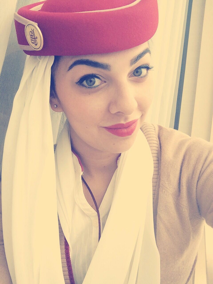 emirates air hostess