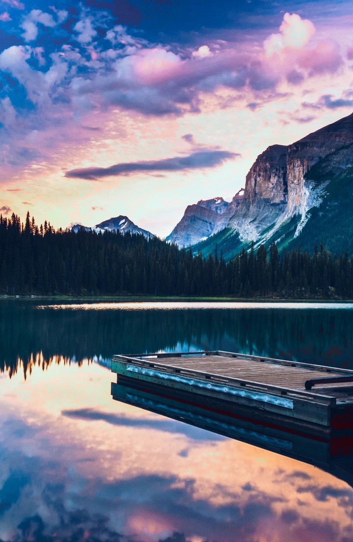 Peaceful Lake Scene