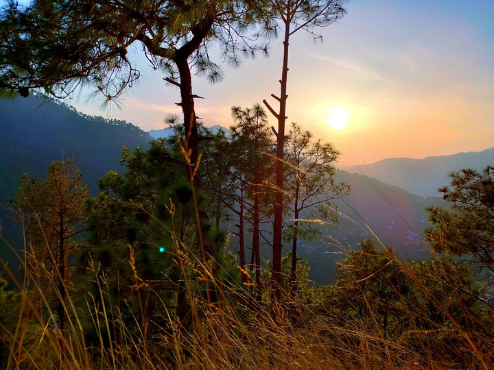 Sunset in the Hills