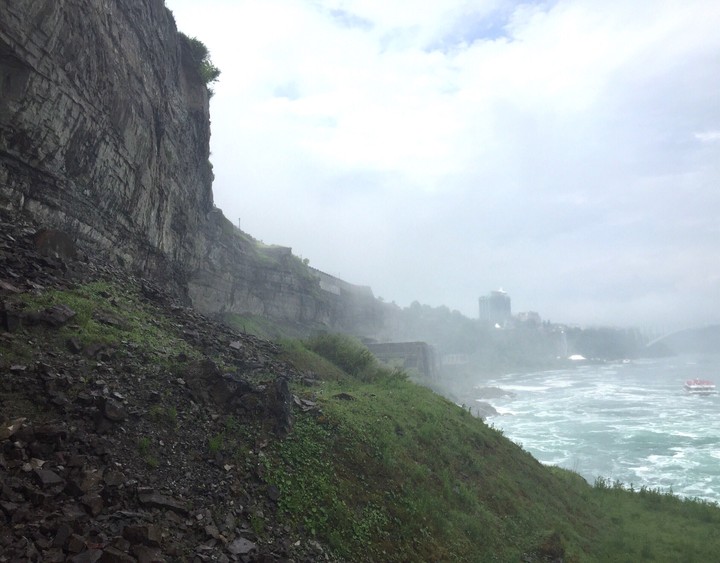 Misty Cliffside