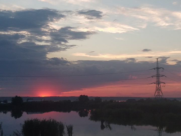 закат