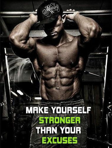 make yourself stronger than your Excuse