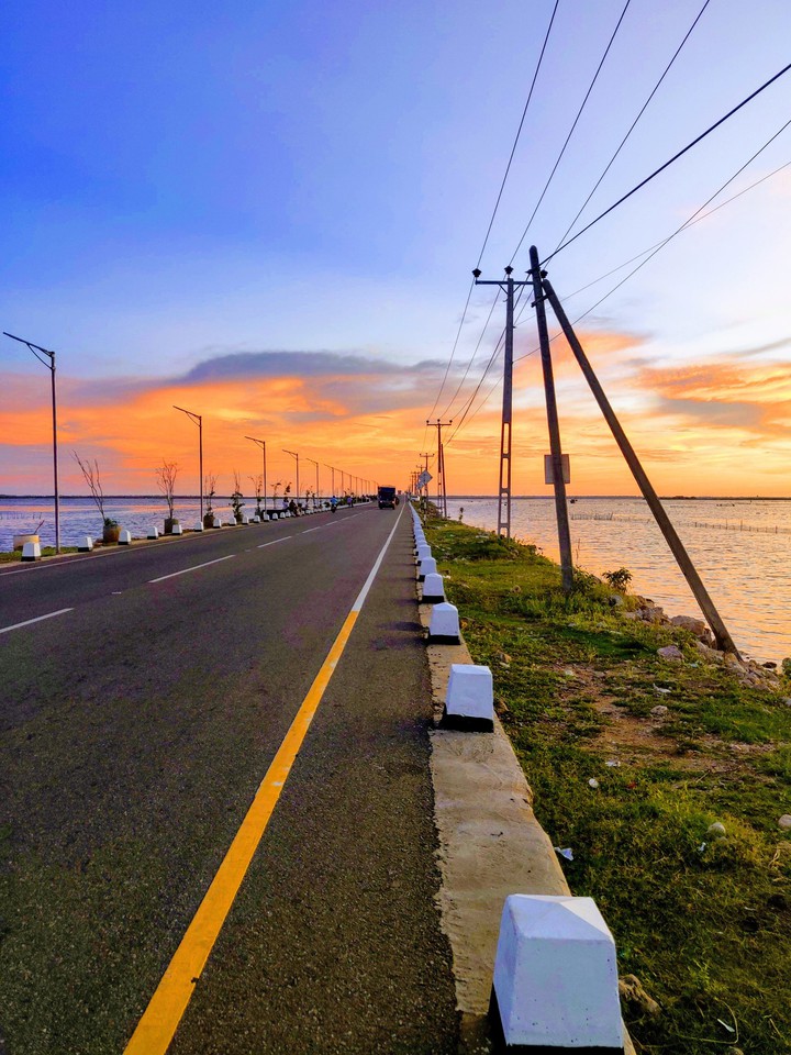 Road meets sky