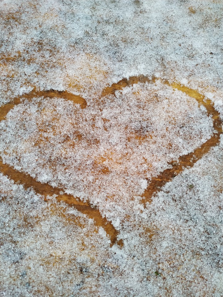 сердце зима