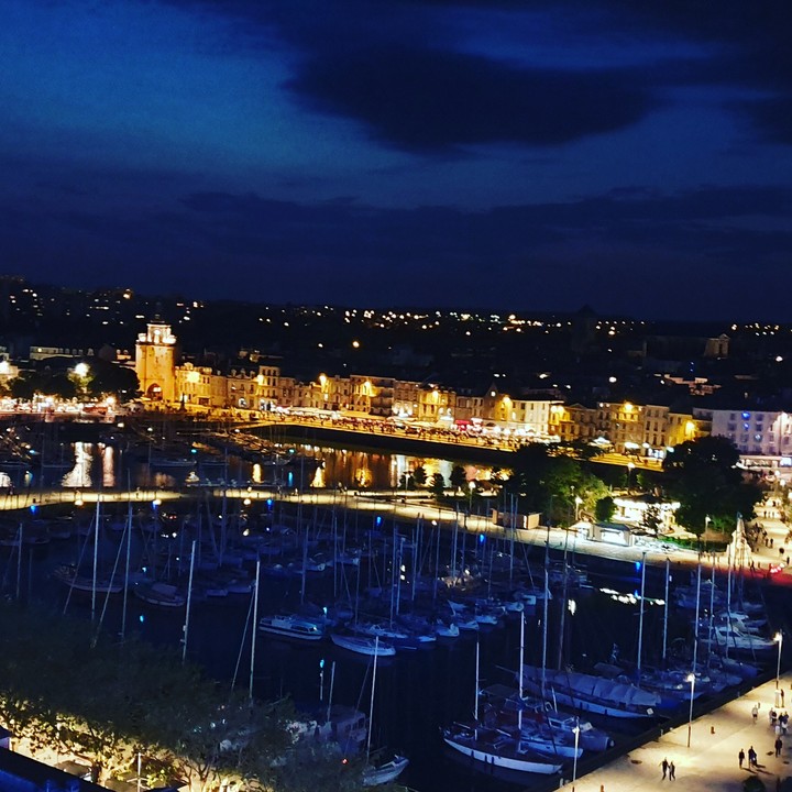 La rochelle de nuit