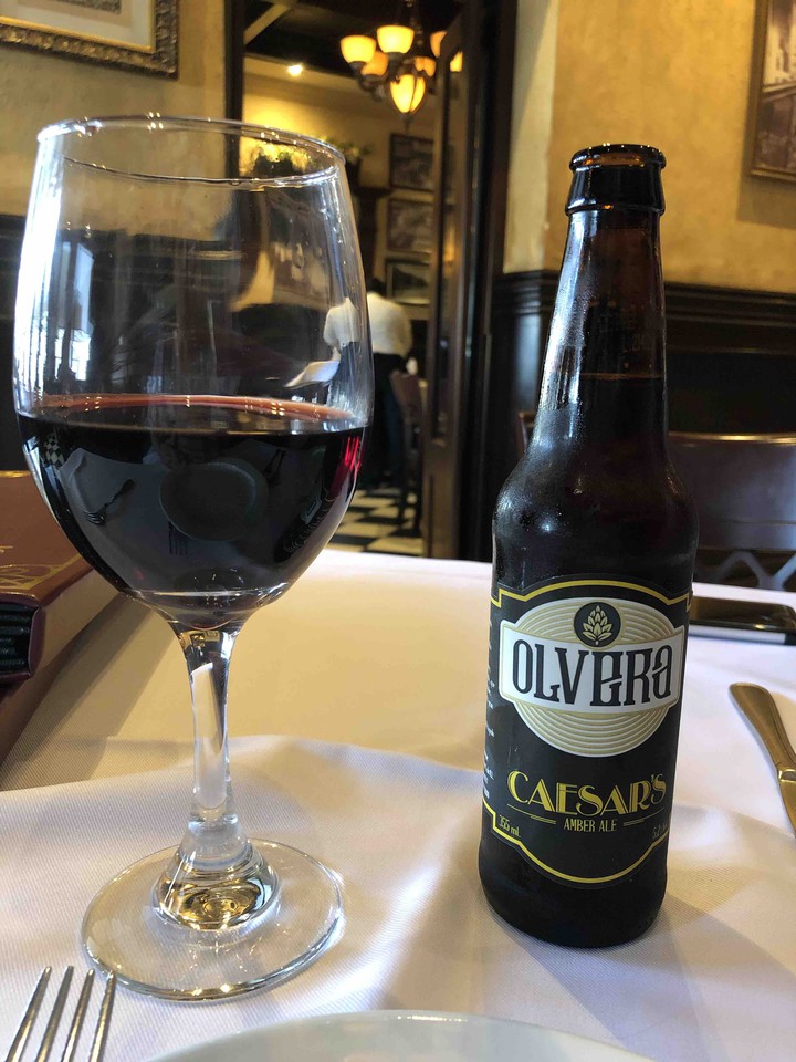 Cerveza artesanal de Restaurante Cesar