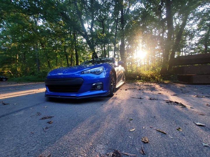 BRZ sunset