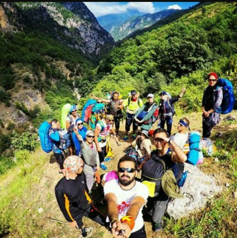 The hikers