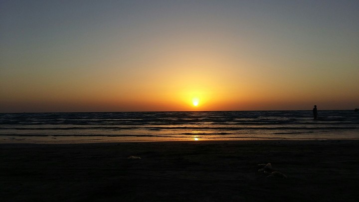 Baku. Caspian sea