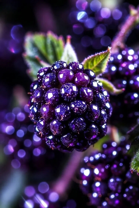 olallieberry, Ingredient Hintergrundbilder