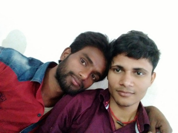 My and my friend.