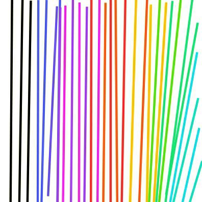 Colourful stripes
