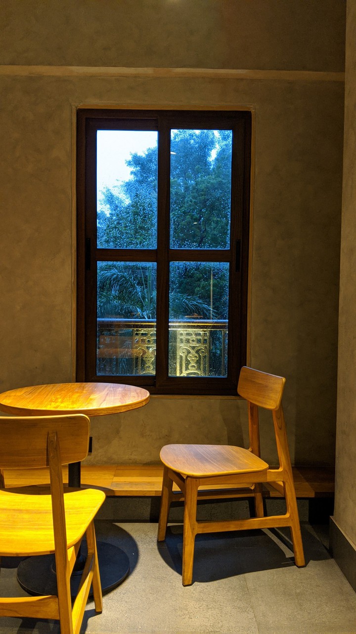 The window
