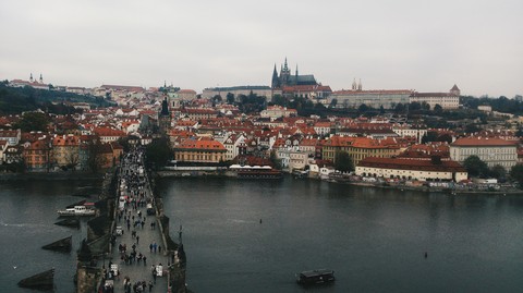 View from the Charles Bridge, Prague