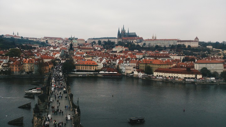 View from the Charles Bridge, Prague