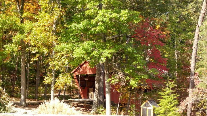 covered bridge