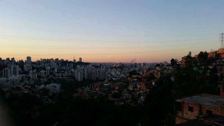 Entardecer em Belo Horizonte