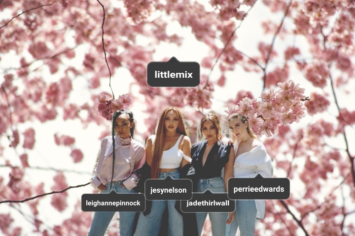 ☁️My own Little mix wallpaper ☁️Cherry tree & Instagram☁️