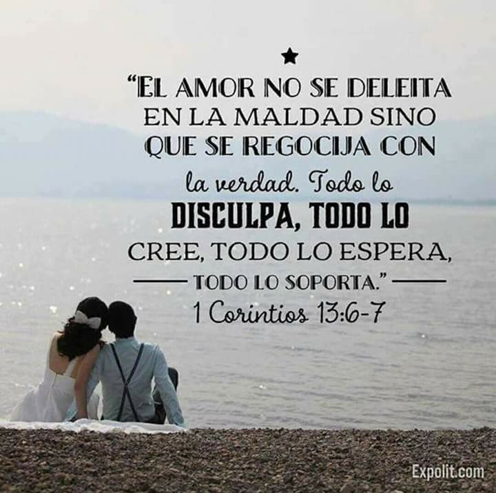 1 Co 13:6-7