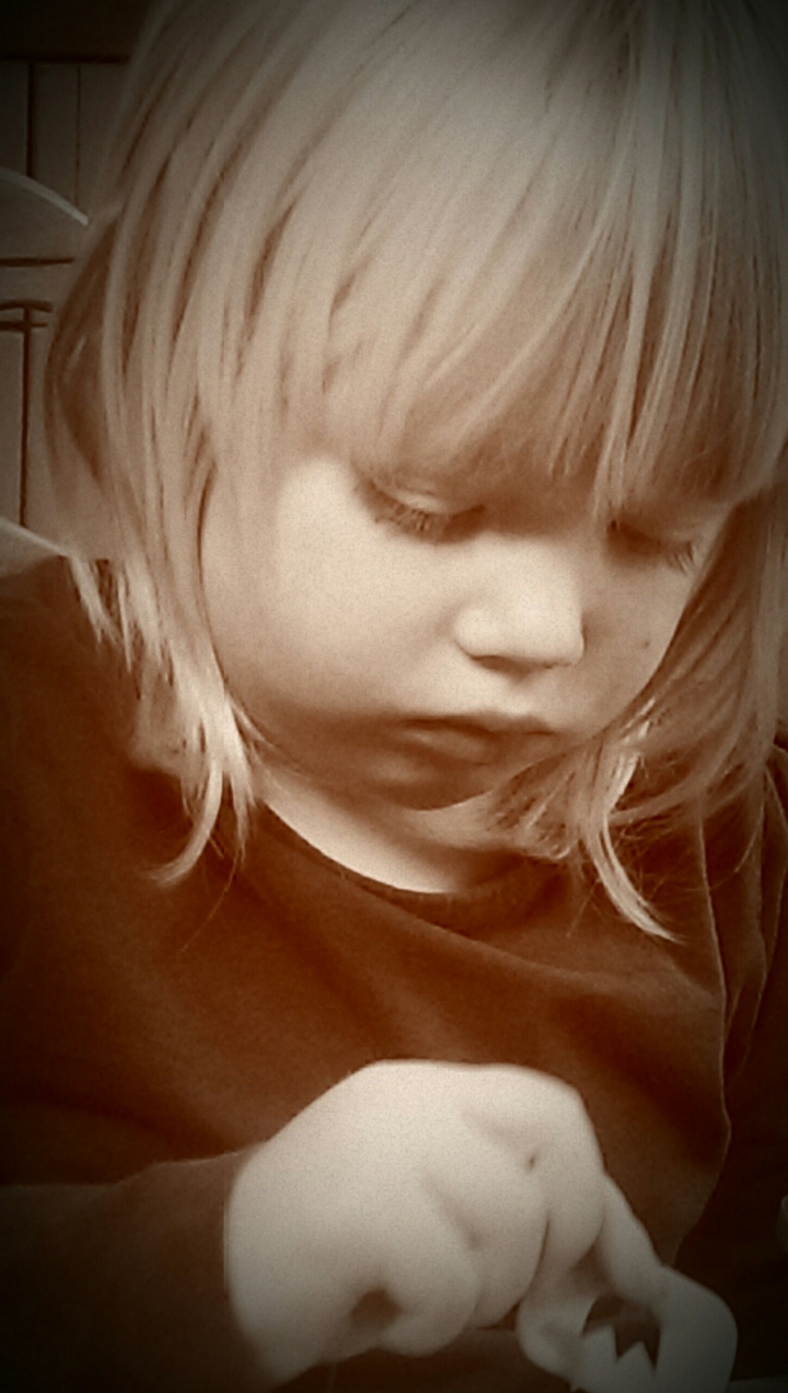 my lovely kid