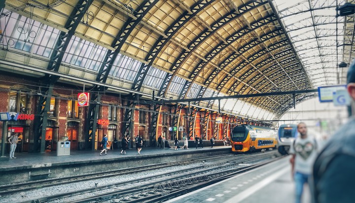 Railway station Holland