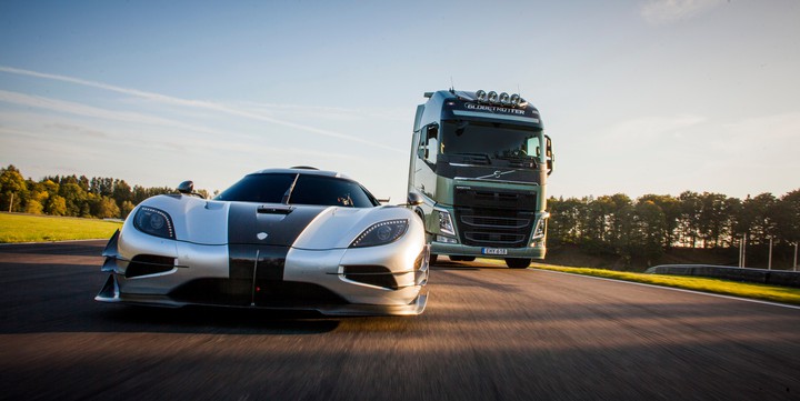volvo and koenigsegg