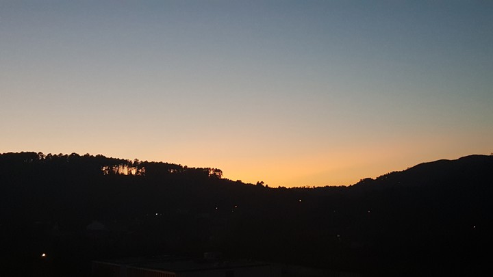 Sunset in Portugal.