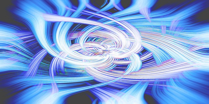 Nova Wallpaper blue