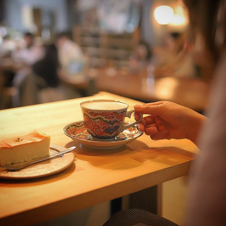 a coffee shop❤