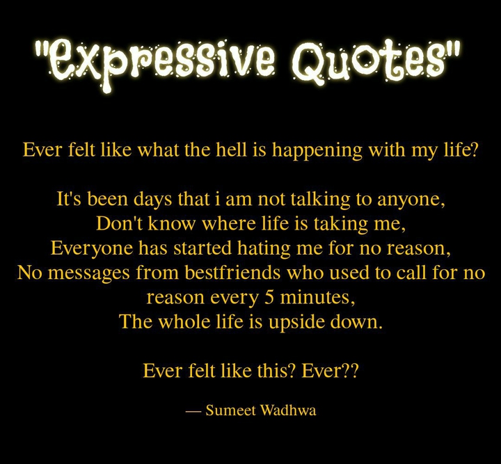 Ever Felt Like This?