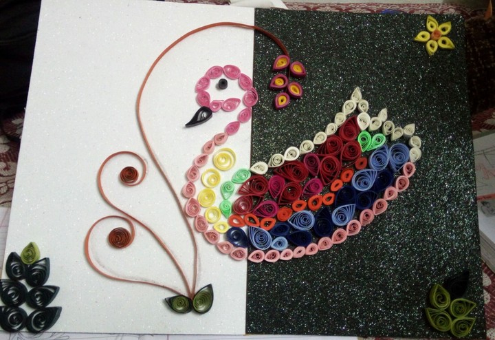 quilling duck