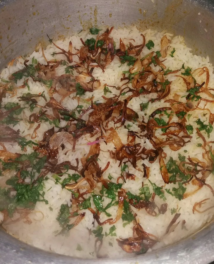 Chicken dum biryani