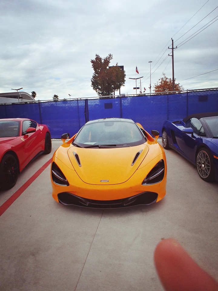 McLaren orange