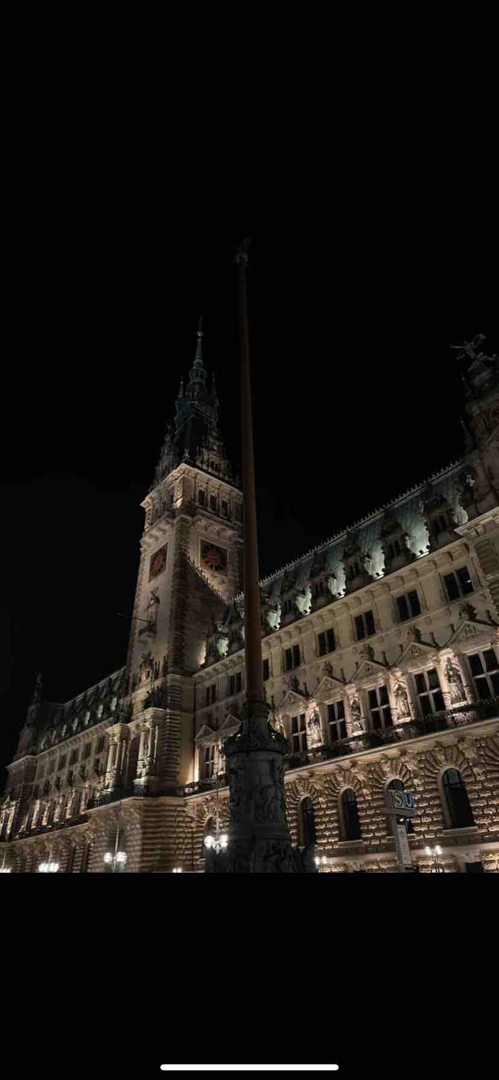 building by night