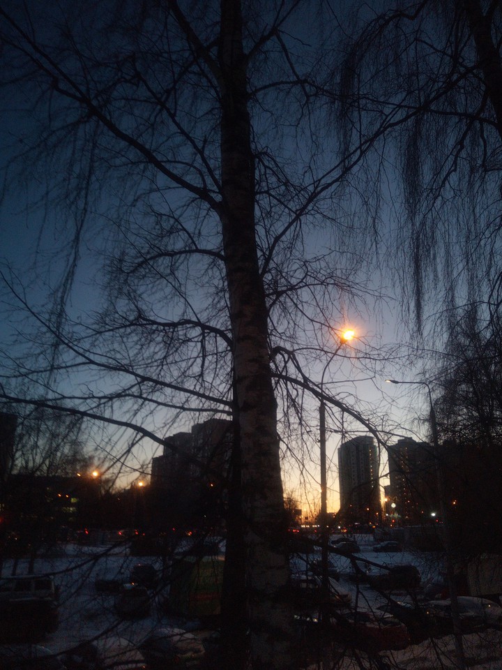закат