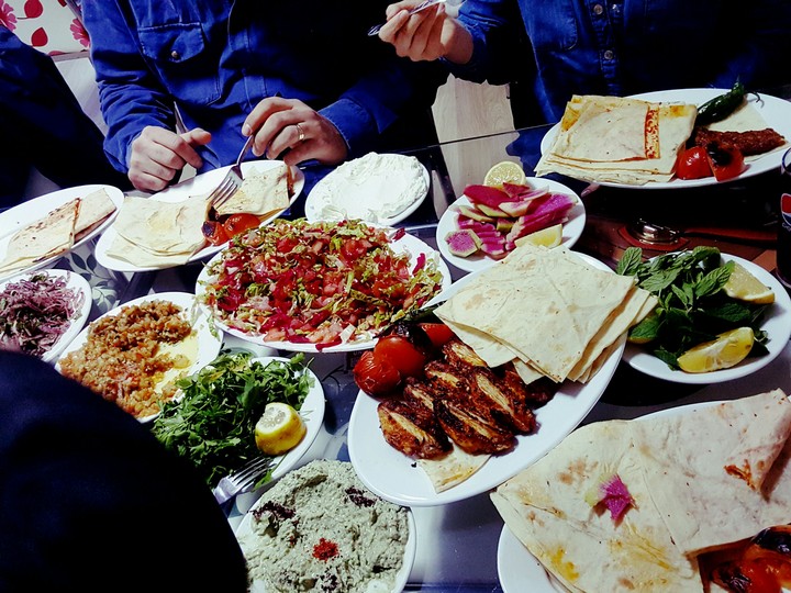 lunch in Turkey