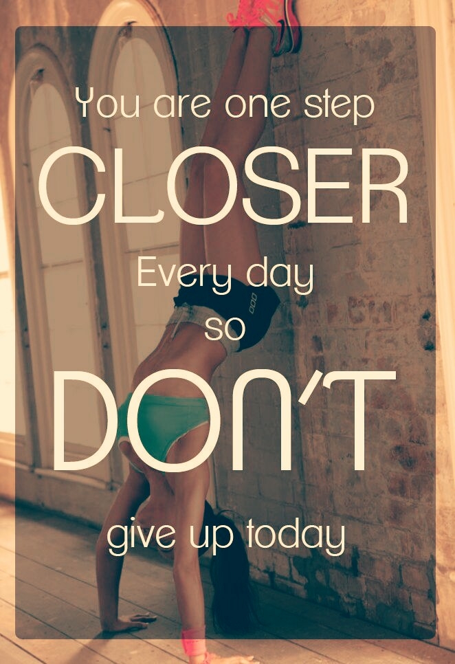 Don't give up