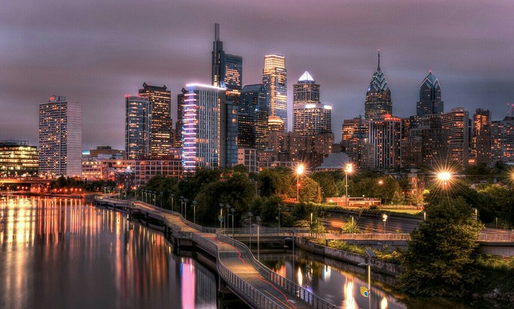 Lights of the Evening City.