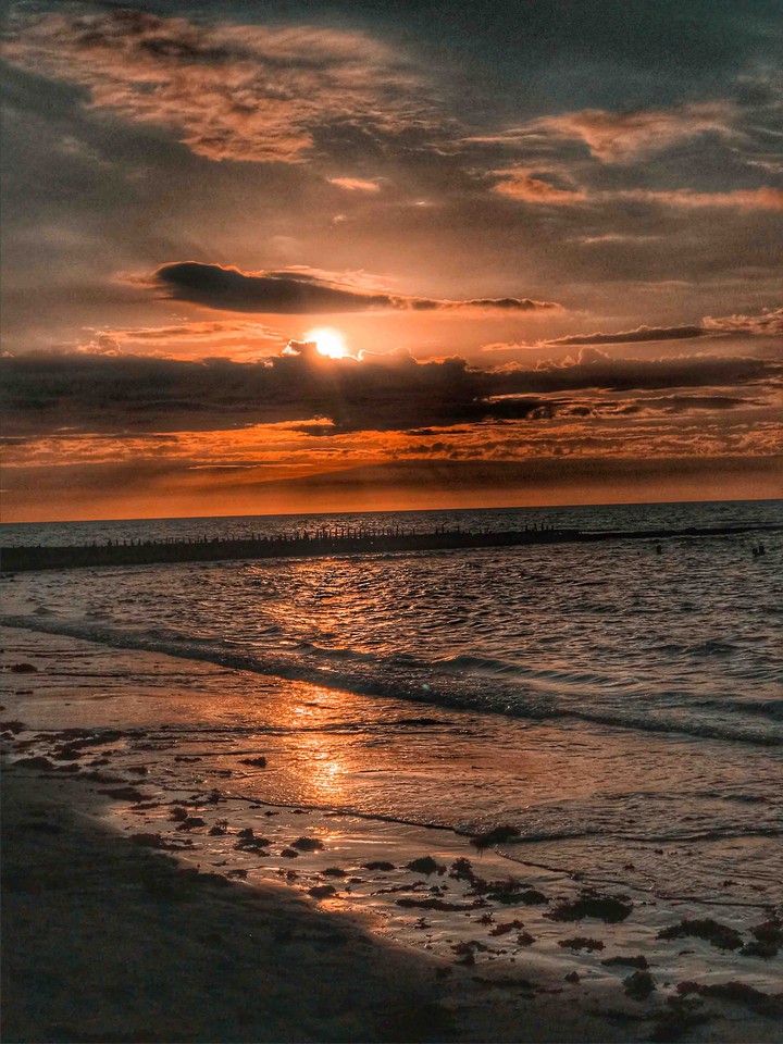 A sunset