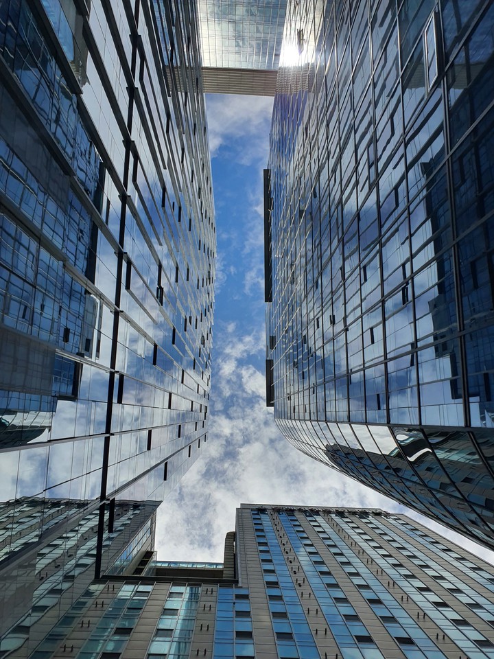 Buliding with sky