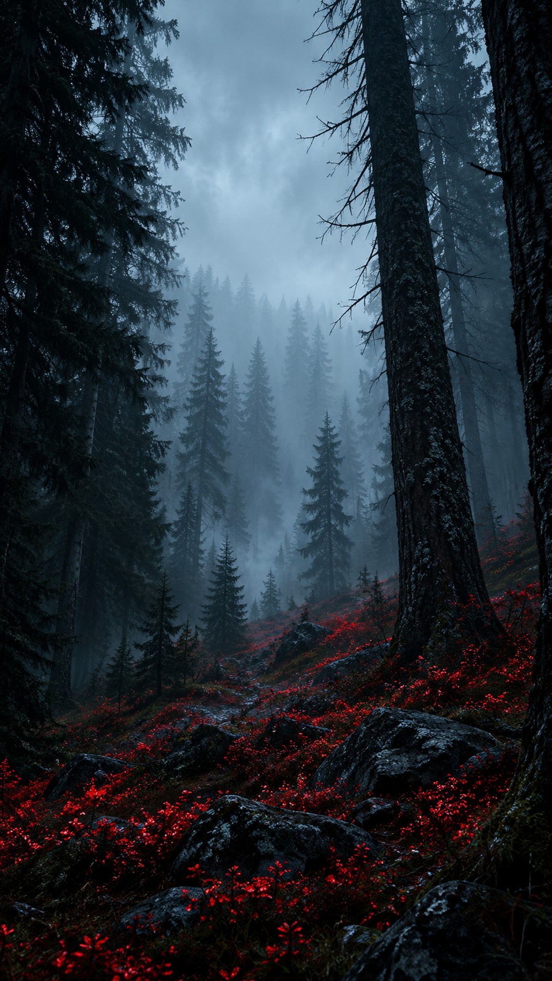 mist, woodland háttérképek