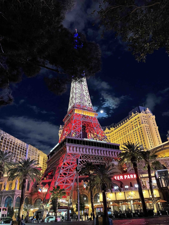 Eiffel Tower Moonlight