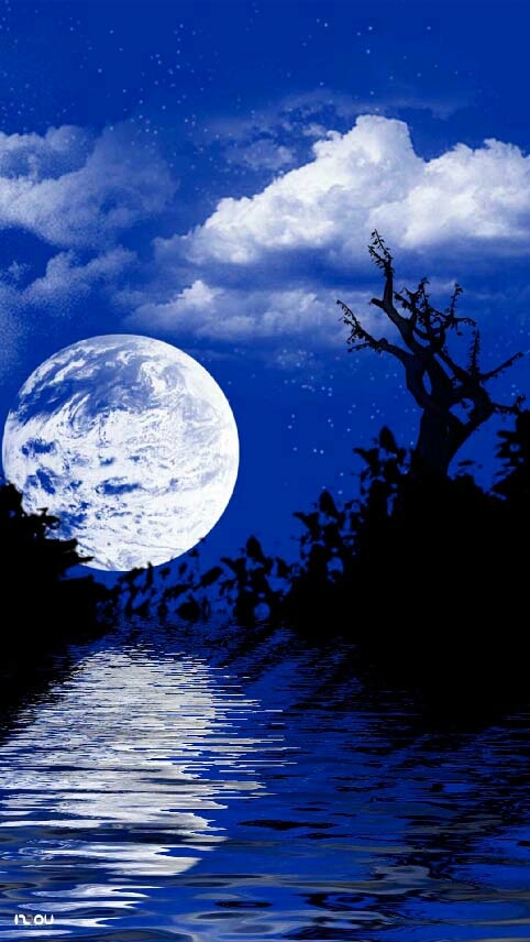 Moon night by Izfou