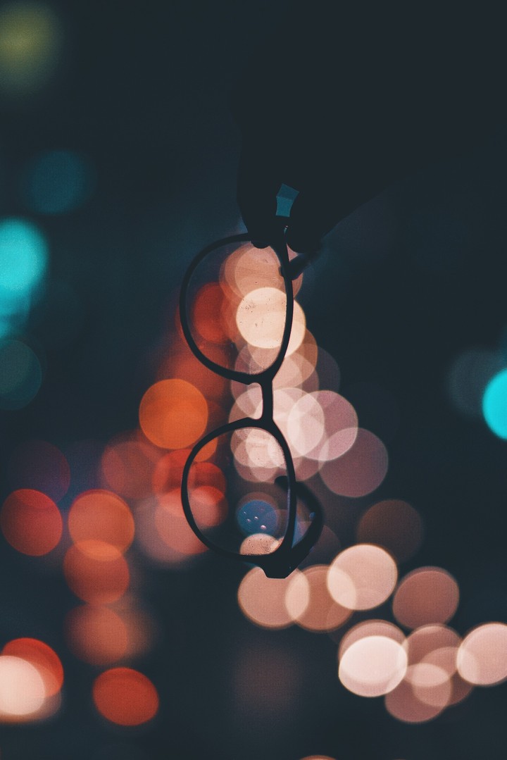 Eyeglass with Bokeh