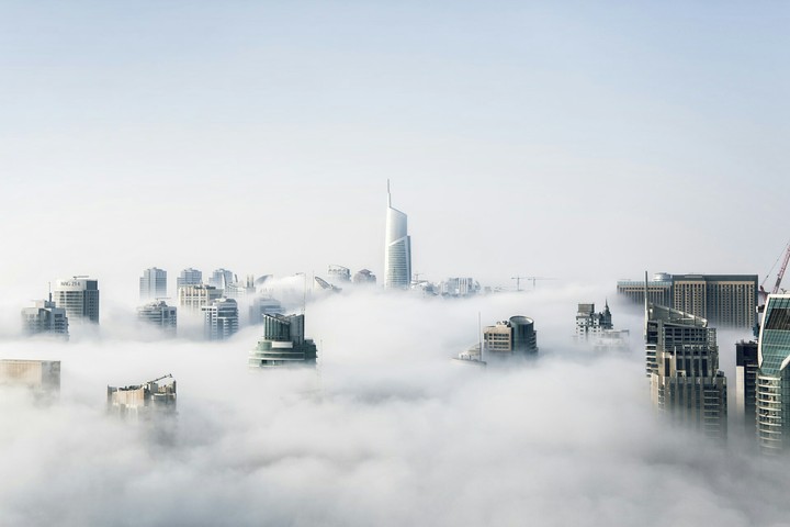 Cloudy city. ✌☺✔