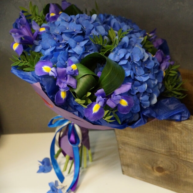 Violet flowers