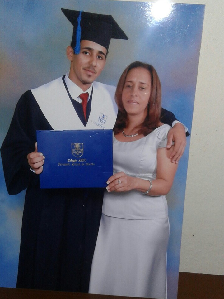 junior en su 1ra graduación